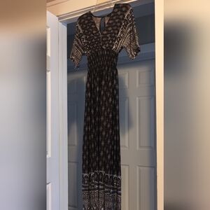 5th & Love black maxi dress